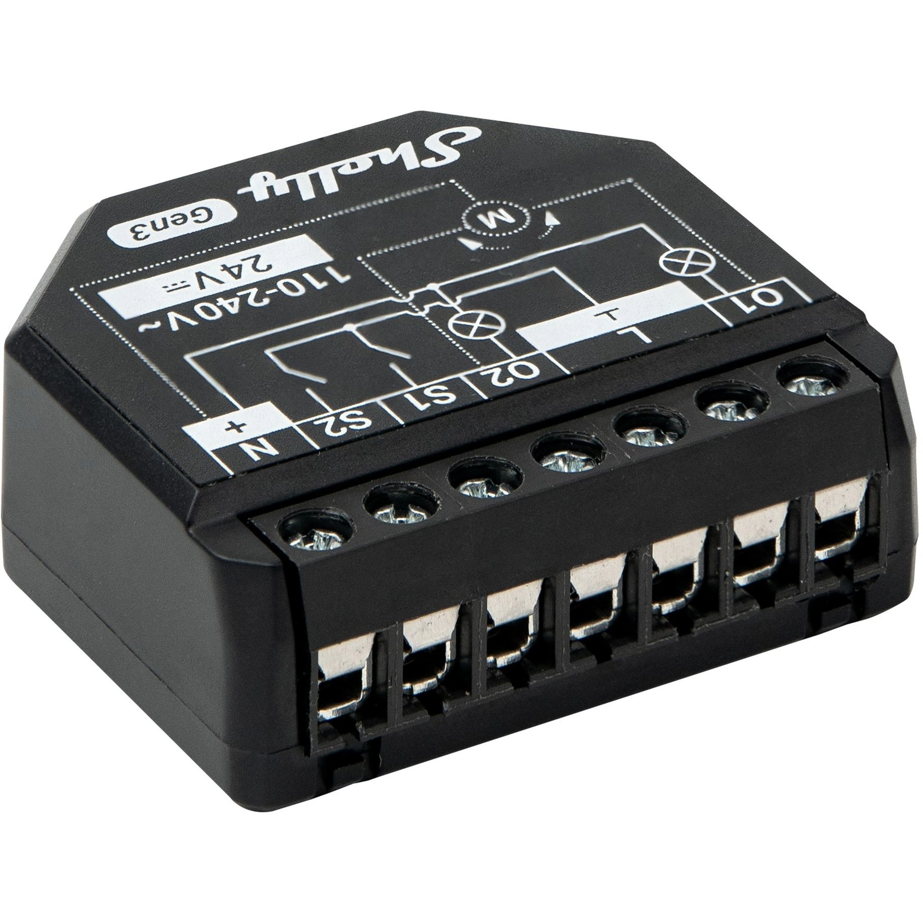 SHELLY 2PM GEN3 2-CHANNEL SMART SWITCH
