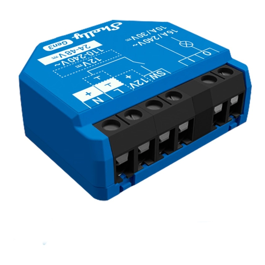 SHELLY 1 GEN 3 SMART SWITCH