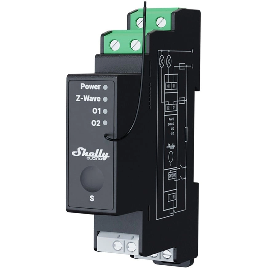 Shelly Qubino Wave Pro 2PM electrical