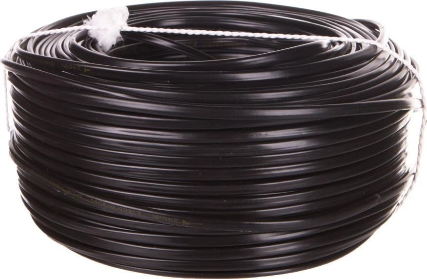 OMYp 2x0 75 300/300V black LEC-KAB0831