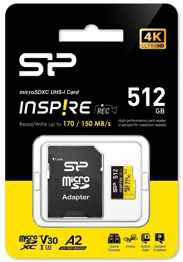 Atminties kortelė Silicon Power Inspire  512