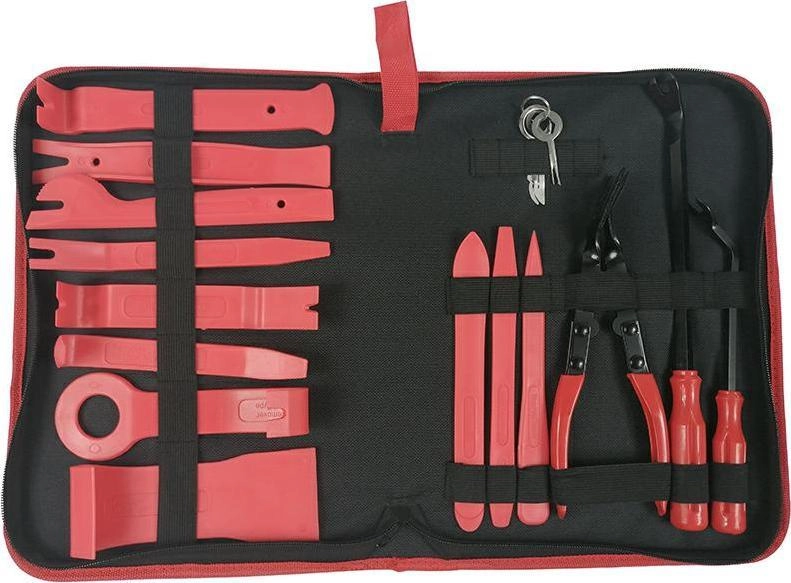 UPHOLSTERY PULLERS SET 19 pieces/SILVER 10272