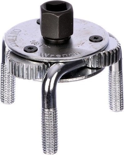 Silver OIL FILTER WRENCH  3-ARM SILVER