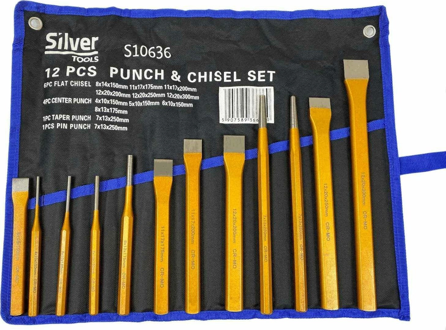 PUNCHES 12 pcs. /SILVER 10636 EX10636