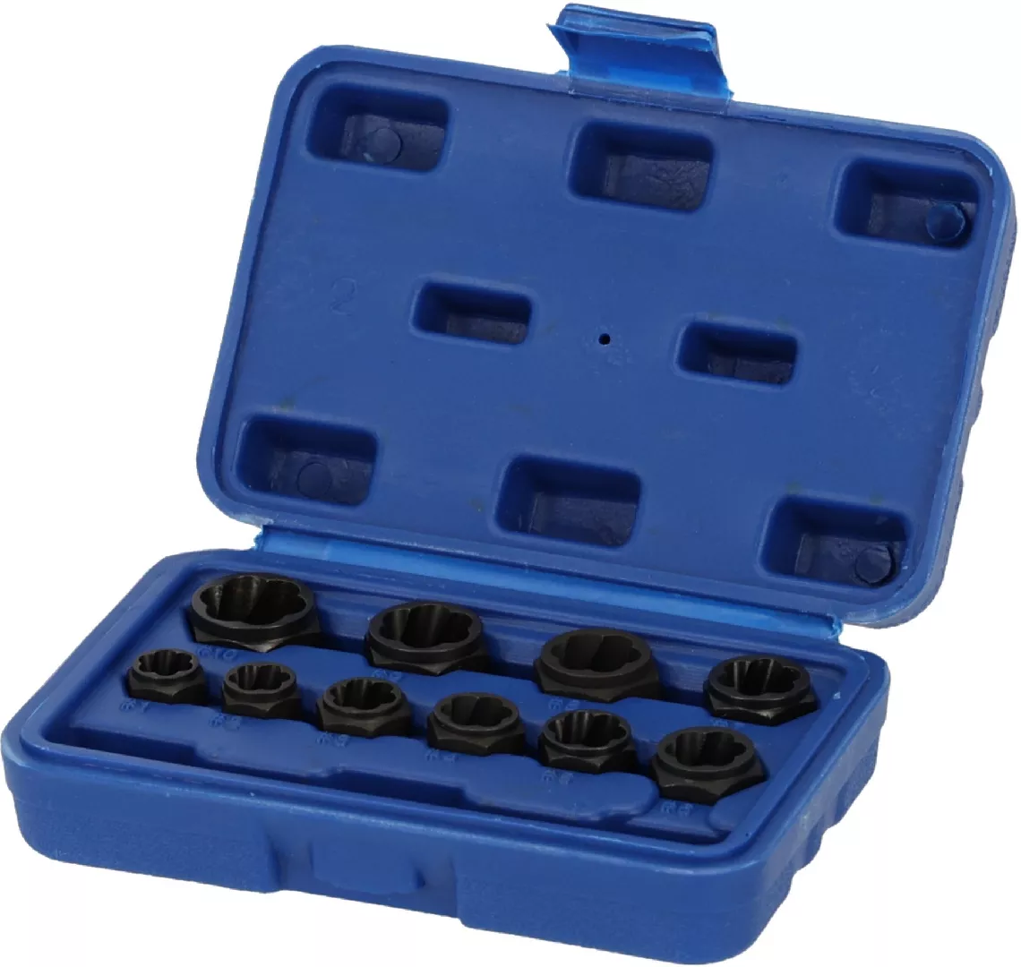 SCREW STRIPPER SOCKET SET 11 ELEMENTS