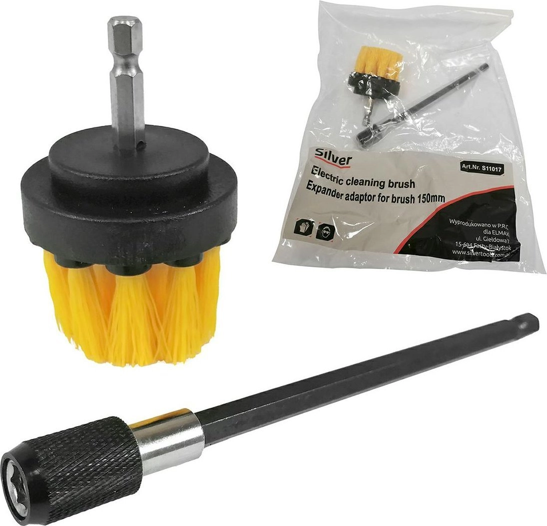 Silver EXTENSION 150mm FOR CLEANING BRUSHES