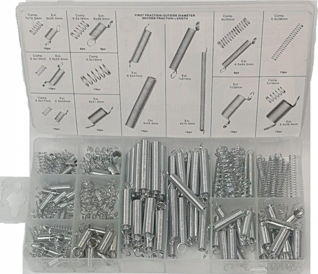 Silver SPRINGS 200 pcs. MIX /SILVER
