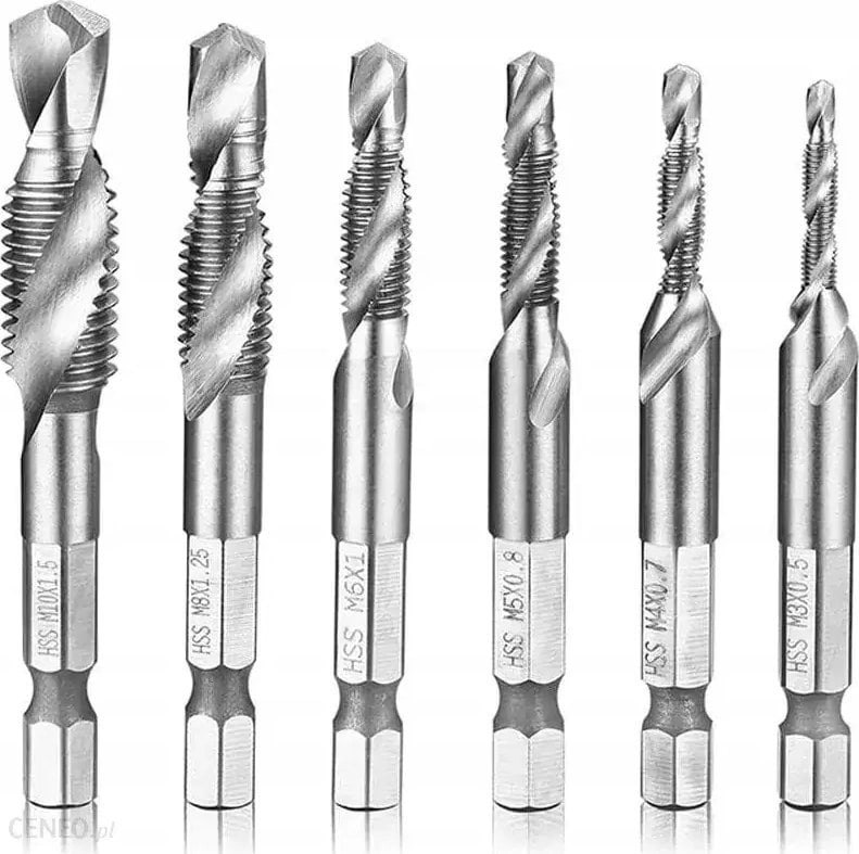 Silver SILVER drill TITANIUM TAPPING DRILLS