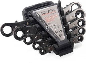 Silver SILVER RING WRENCHES WITH RATCHET