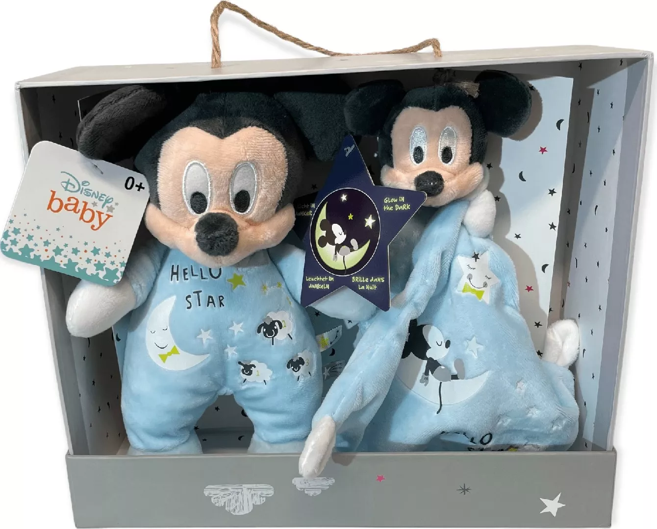 Simba Mickey Mouse Glow-in-the-Dark Plush Comforter