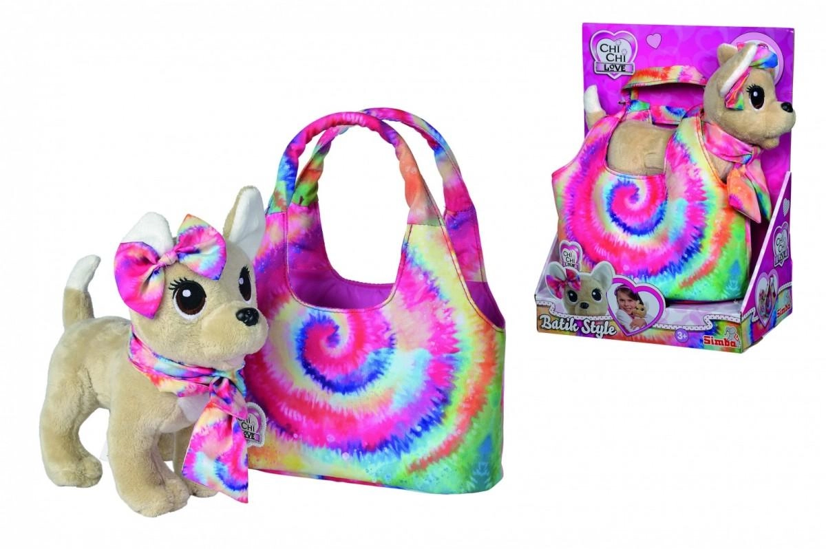 Plush puppy with a handbag Chi