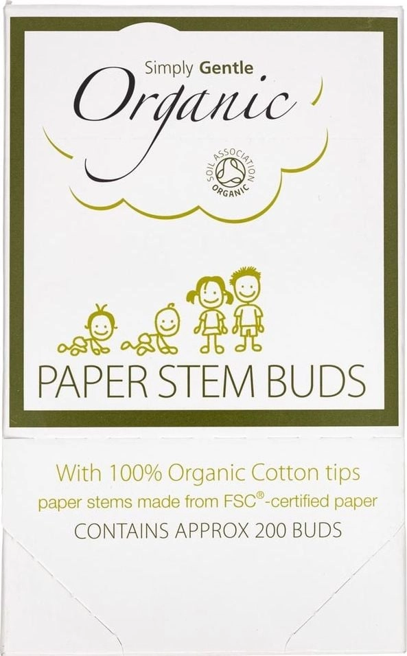 Simply Gentle Simply Gentle Organiczne patyczki