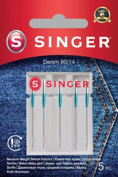 Singer  Denim Needle 90/14 5PK 250053402