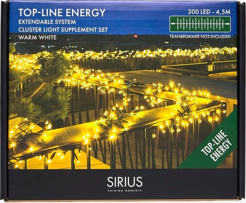 Lampki choinkowe Sirius Top-Line Energy Cluster