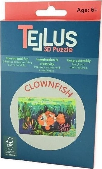 Wooden foldable 3D theater - Clown