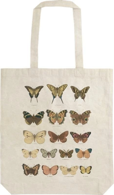Cotton bag STBAG41 Butterflies Shopper shoulder