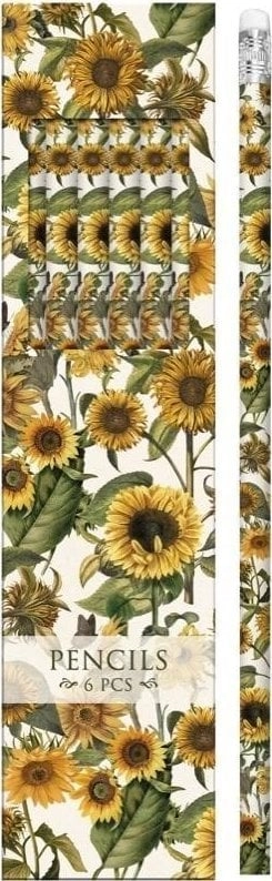Decorative pencils STPEN21 sunflowers - set