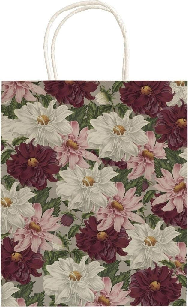 Decorative bag A5 STBAG150 Violet dahlia