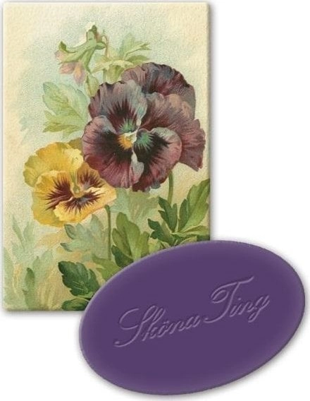 STTVAL627 decorative soap with violet scent