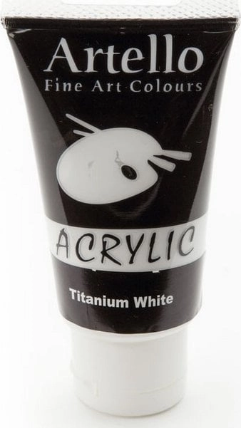Artello acrylic 75ml Titanium White 5700138003717