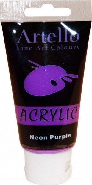 Artello acrylic 75ml Neon Purple 5700138003892