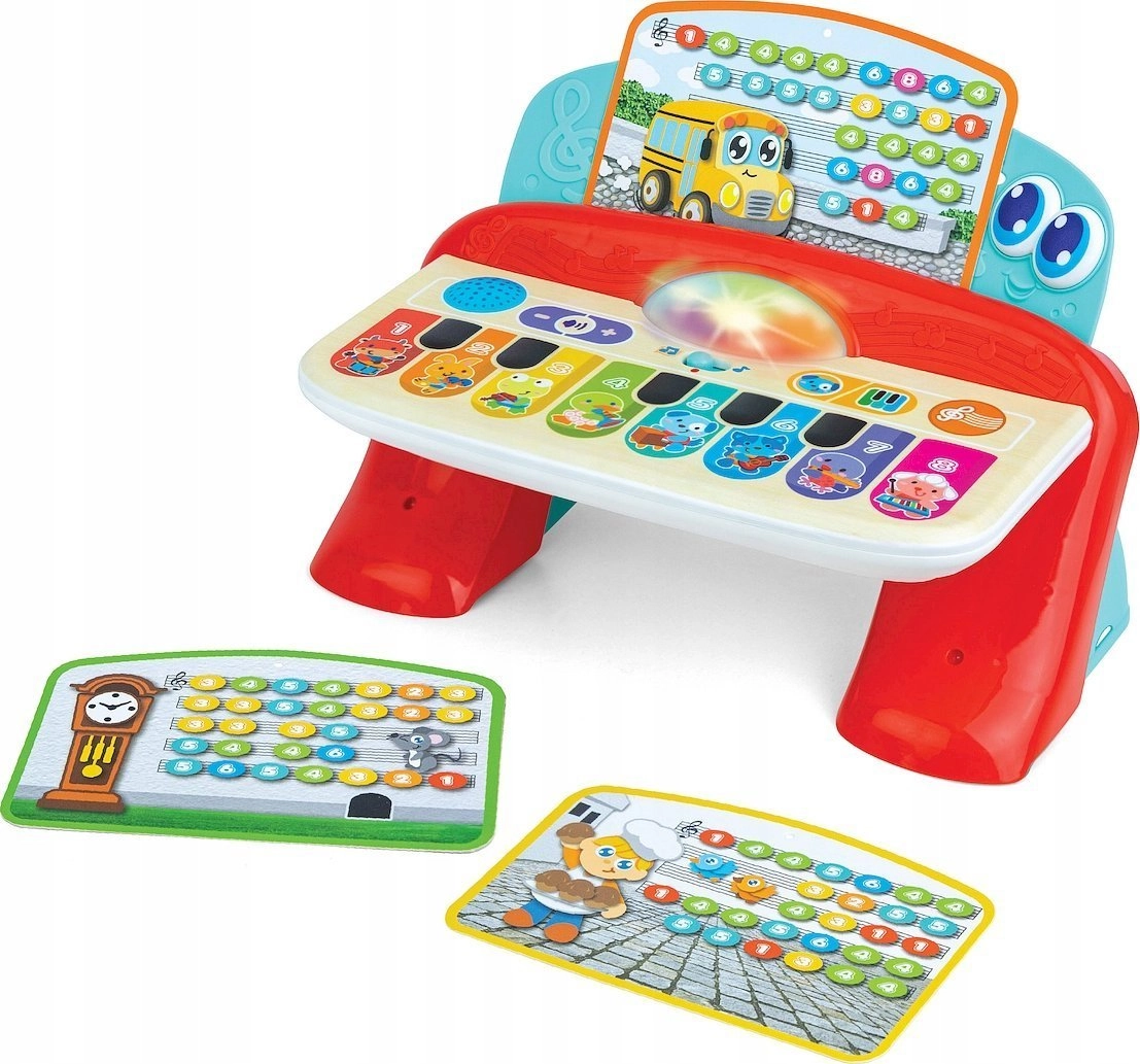 B/O Touch Piano 29x11x24 WB SMILY