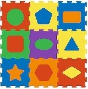 Smily Play Foam Mat Shapes 505145