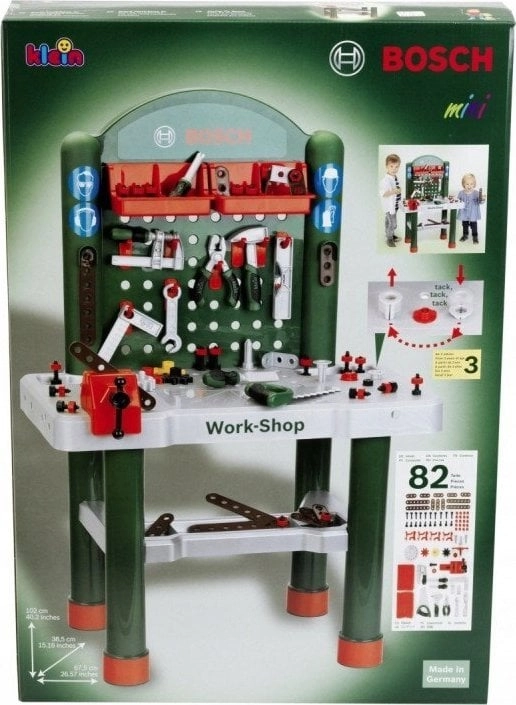 Smoby Warsztat Bosch 82 elementy 8710