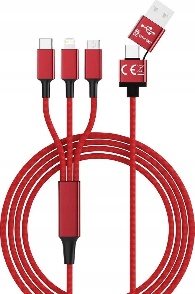 Smrter smrter Hydra ULTRA 5in1 Nylon-Ladekabel