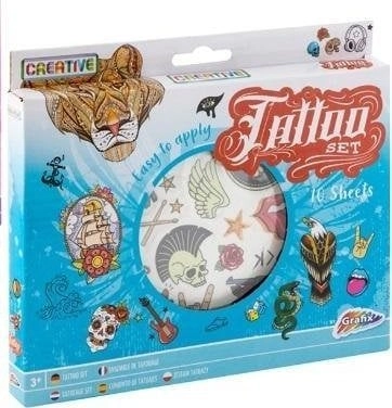 Tattoo kit 10 mix sheets 8715427074412