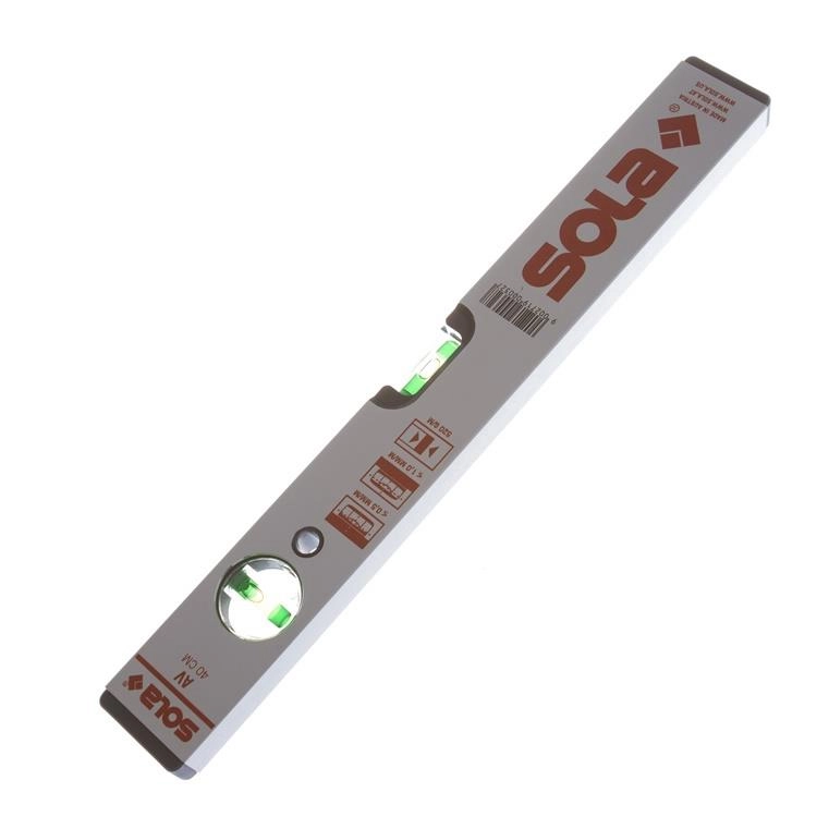 SOLA ALUMINIUM SPIRIT LEVEL 180cm AV