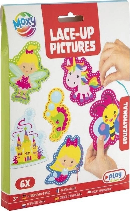 Set of 6 Fantasy lace patterns