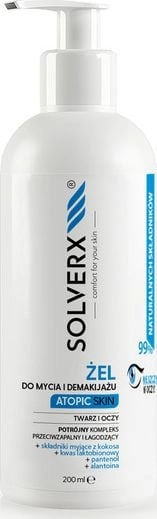Solverx Atopic Skin wash and make-up