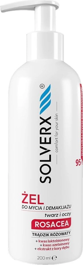 Solverx Rosacea Gel for washing and