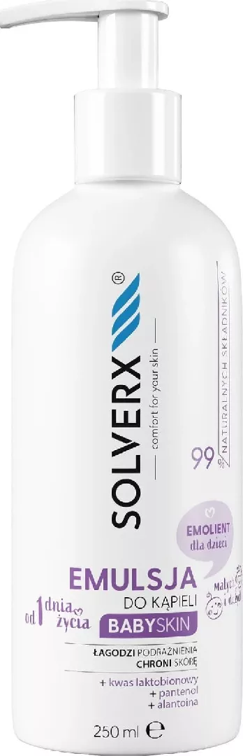 Solverx SOLVERX Baby Skin Emulsja-Emolient do