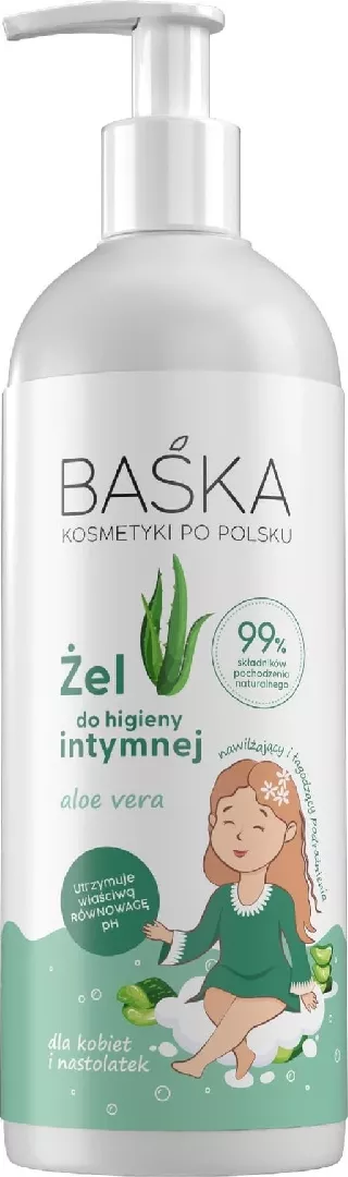 Solverx BAŚKA Żel do higieny intymnej
