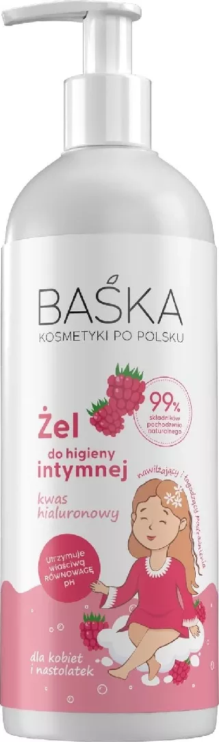 Solverx BAŚKA Żel do higieny intymnej