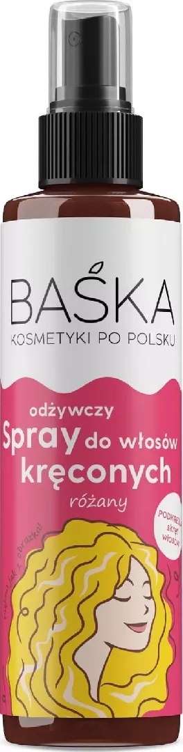 Solverx BAŚKA Nourishing spray for curly