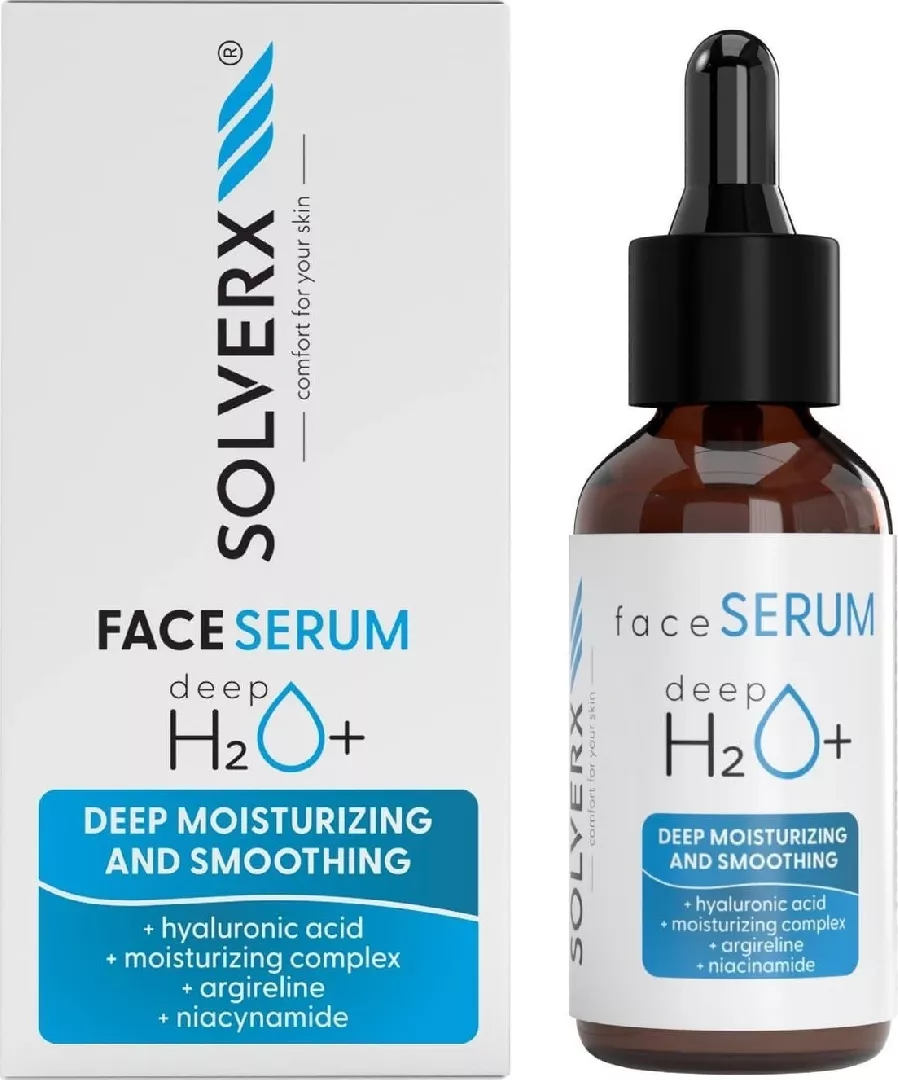 Solverx Deep H2O+ Face serum -