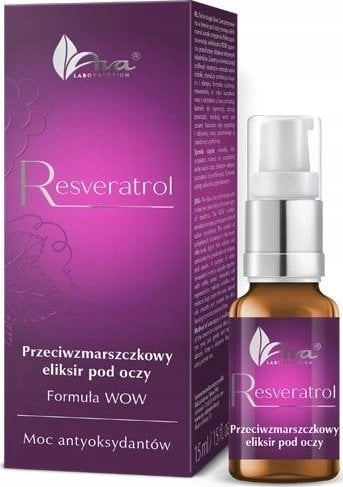 AVA LABORATORIUM_Resveratrol anti-wrinkle eye elixir 15ml