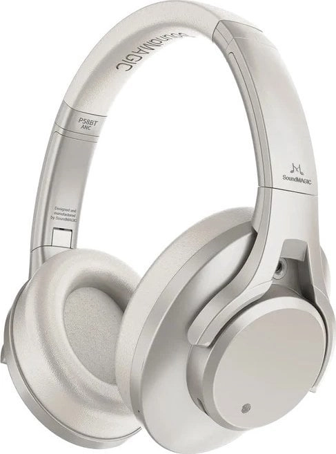 SoundMAGIC P58BT ANC - platīna sudrabs - Słuchawki Bluetooth