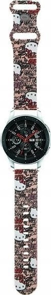 Hello Kitty Silicone Tags Graffiti strap