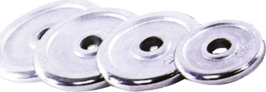Spartan Chromowane talerze do ćwiczeń 2x1