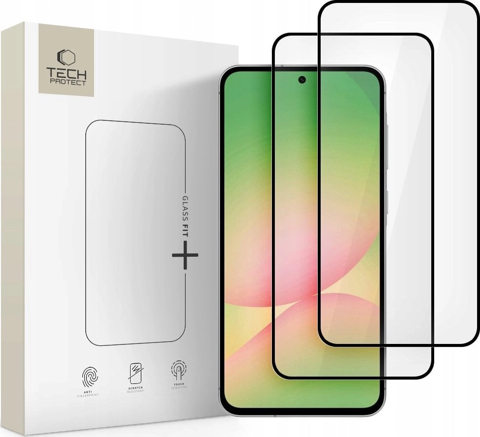 TEMPERED GLASS TECH-PROTECT GLASS FIT+ 2-PACK