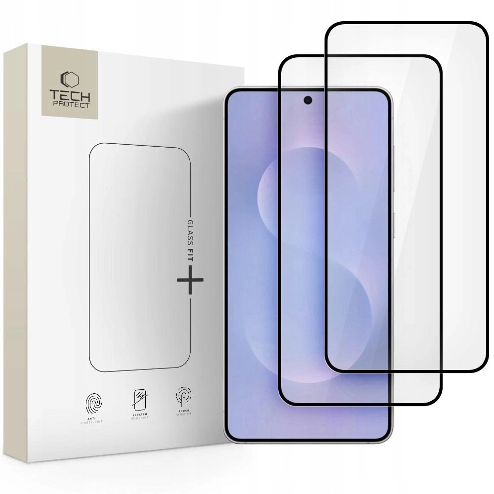 TEMPERED GLASS TECH-PROTECT GLASS FIT+ 2-PACK