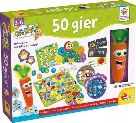 Carotina 50 Games 76710 LISCIANI 304-PL76710