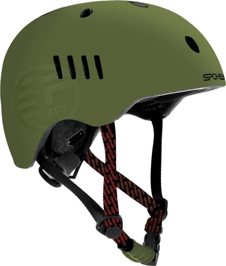 Spokey Kask Spokey Pumptrack zielony rozm