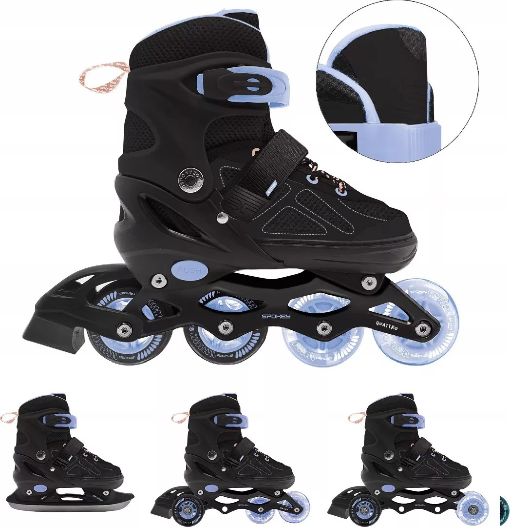 Spokey inline skates Adjustable children`s inline