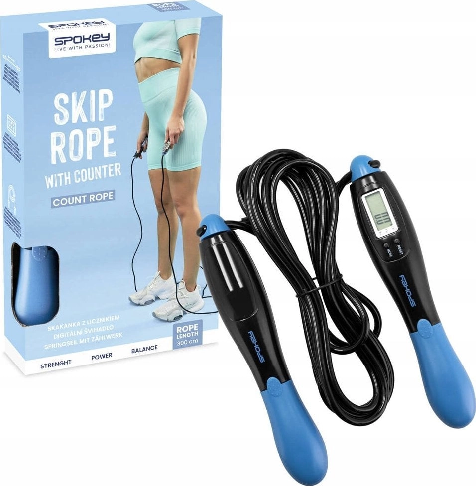 Spokey sports skipping rope. Spokey COUNT