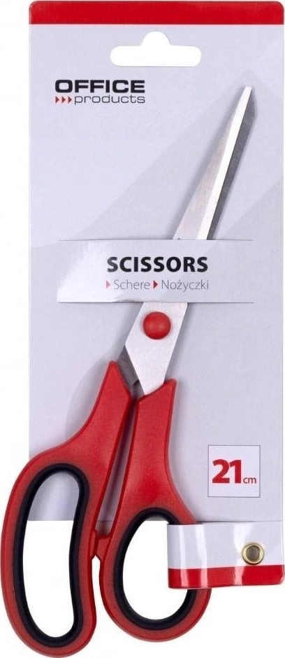 Office scissors  soft handle  21 cm